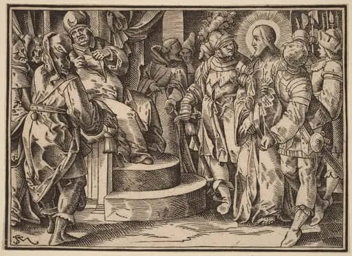 Christ Tells His Disciples of the Last Judgment, by Christoph Murer