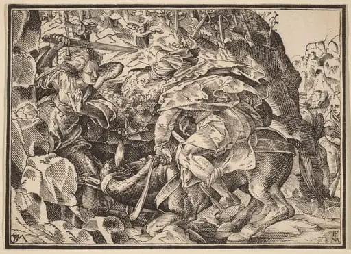 Christ Tells His Disciples of the Last Judgment, by Christoph Murer