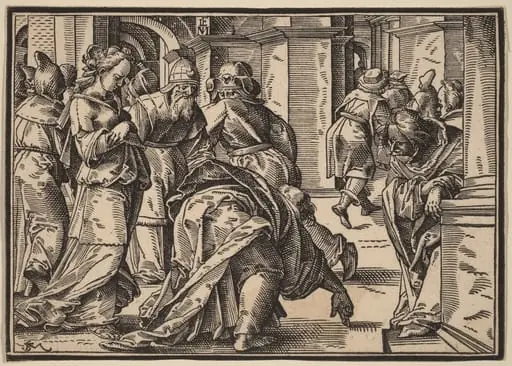 Christ Tells His Disciples of the Last Judgment, by Christoph Murer