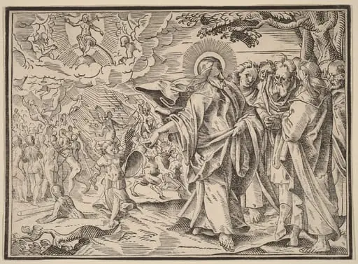 Christ Tells His Disciples of the Last Judgment, by Christoph Murer