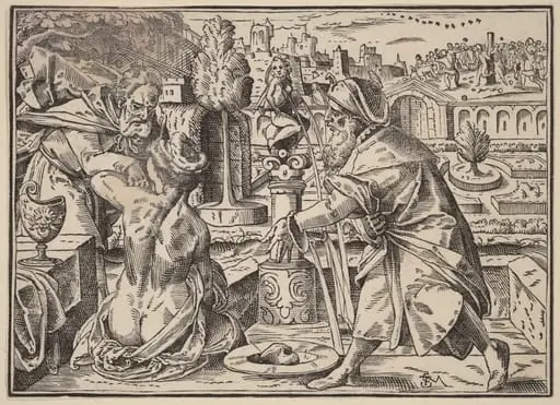 Christ Tells His Disciples of the Last Judgment, by Christoph Murer