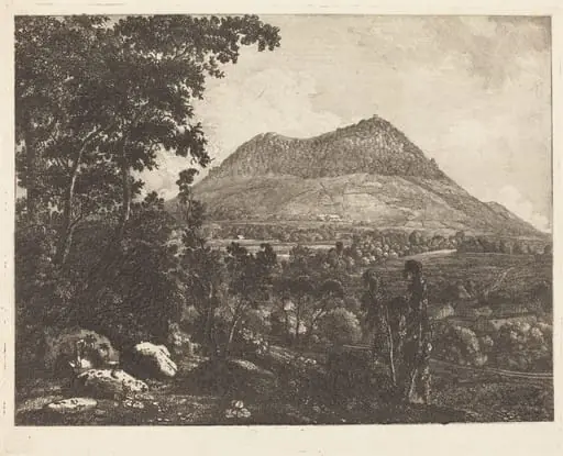 Landeskrone Mountain near Görlitz, by Christoph Nathe