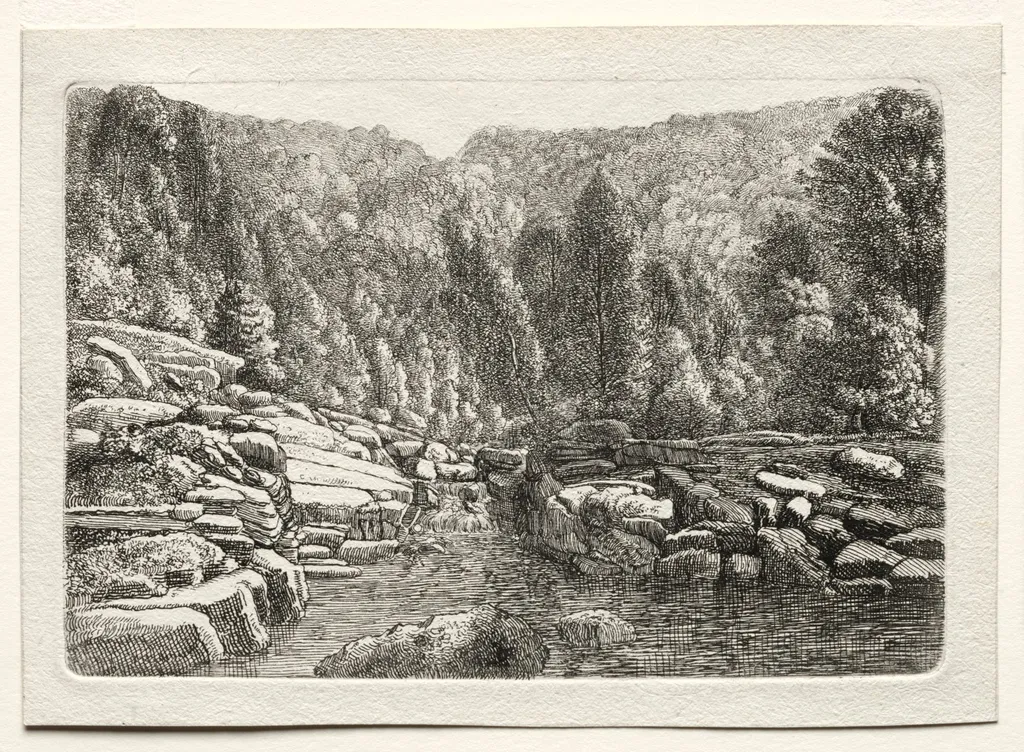 Water in the Mountains, by Christoph Nathe, 1795
