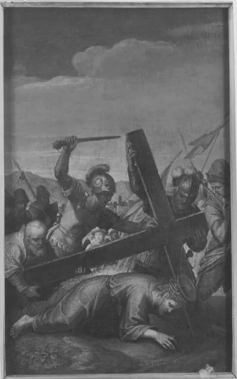 Christus fällt unter dem Kreuz (Kopie nach), by Christoph Schwarz, unspecified, 1568