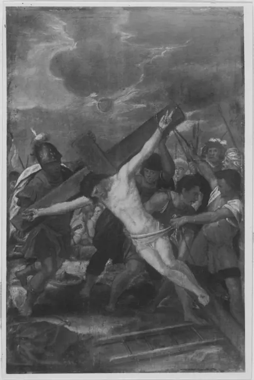 Kreuzaufrichtung Christi (Kopie nach), by Christoph Schwarz