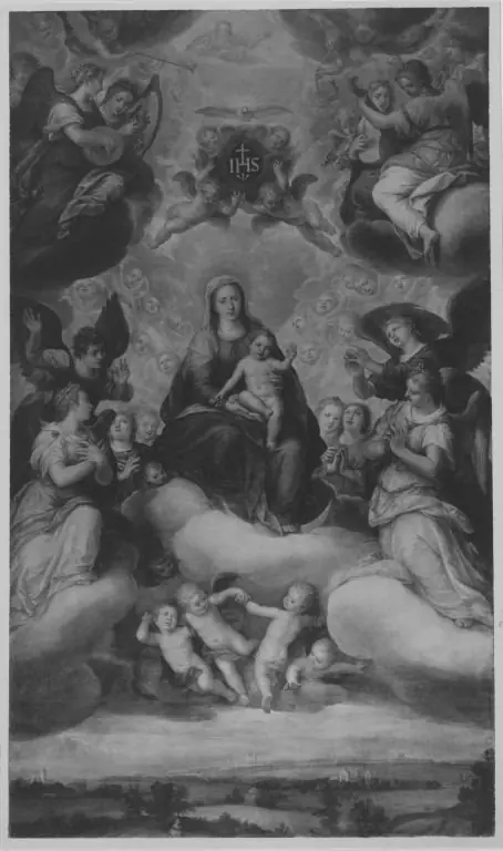 Maria in der Glorie, by Christoph Schwarz