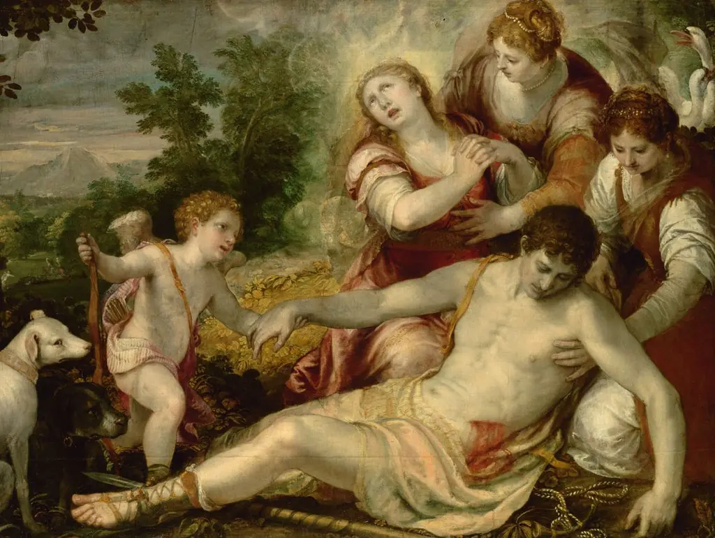 Tod des Adonis, by Christoph Schwarz