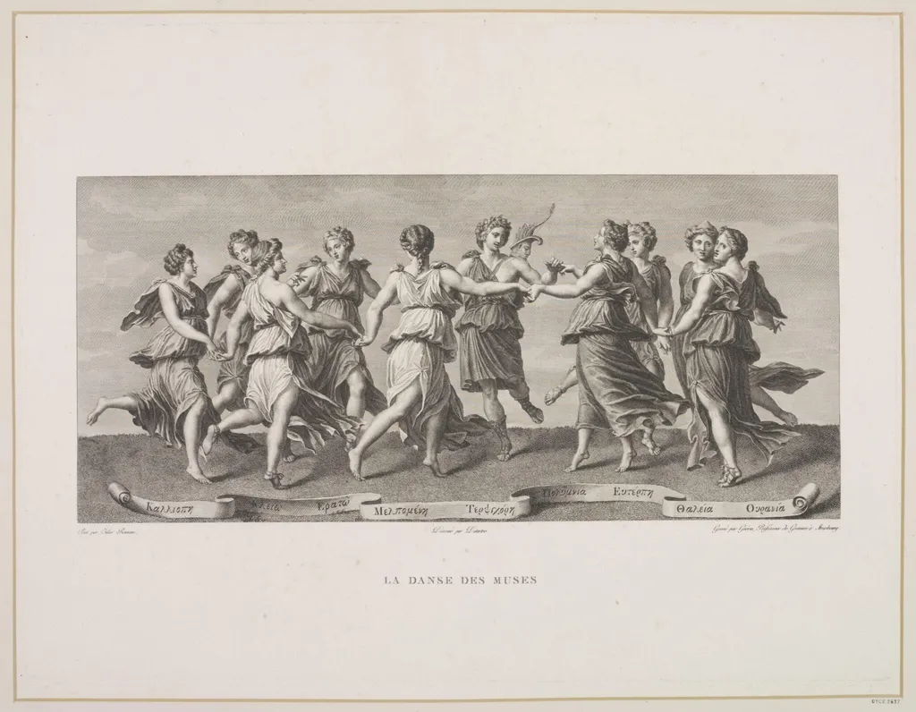 The Dance of the Muses, by Christophe Guerin