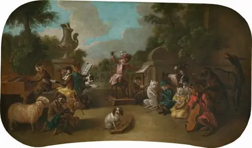 Singerie: The Concert, by Christophe Huet