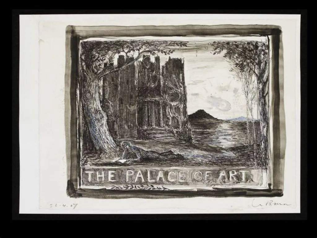 Contribution to V&A's 150th anniversary album, by Christopher Le Brun, 2007