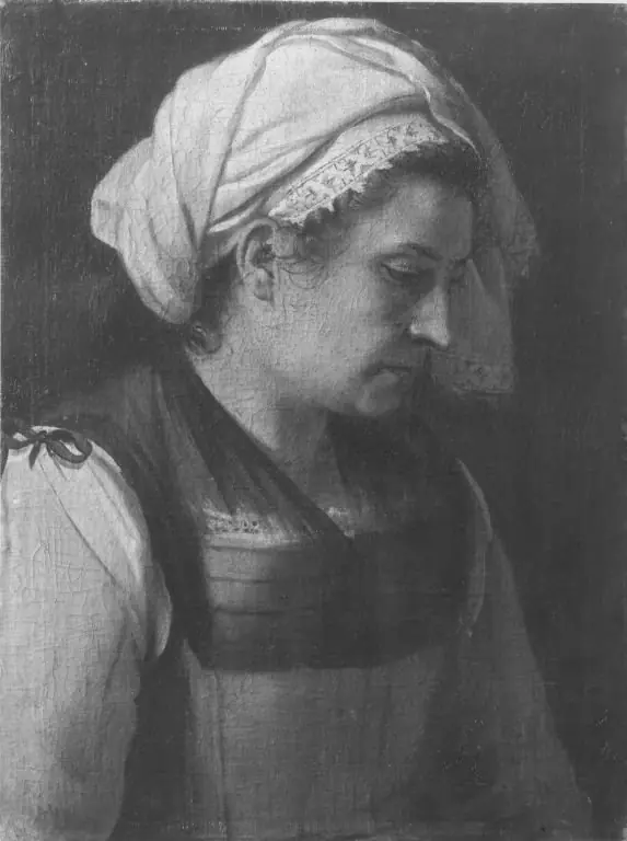 Frau mit Kopftuch (Art des), by Christopher Paudiß