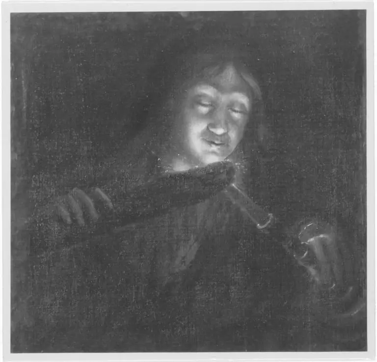 Girl lighting a candle, by Christopher Paudiß