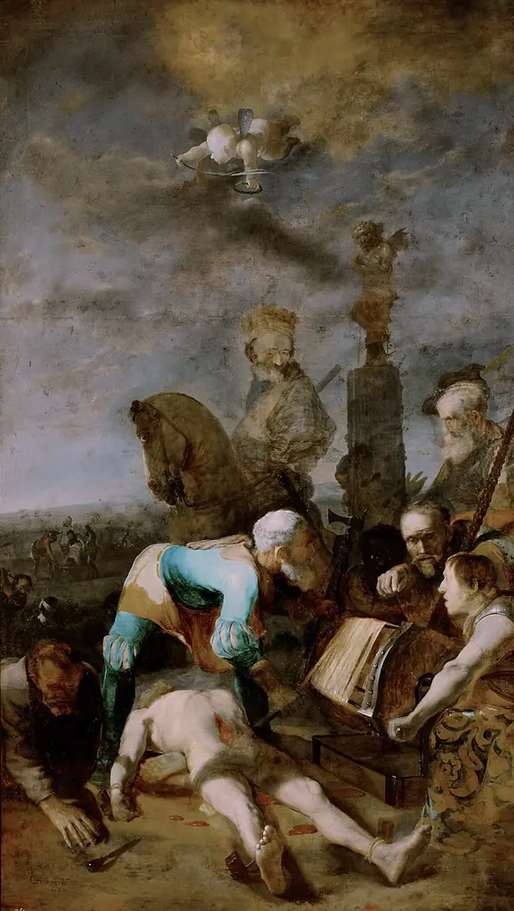 Martyrdom of Saint Thiemo, by Christopher Paudiß