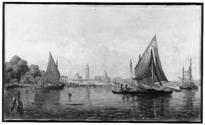 San Pietro in Castello, Venice, by Christopher Pearse Cranch