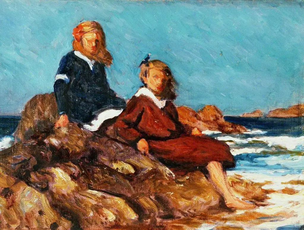 Holidays, Village Girls at Llangrannog