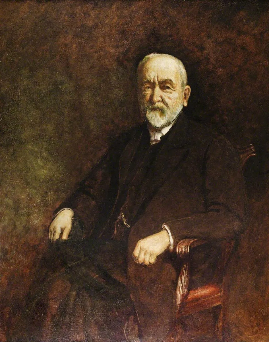 Reverend W. E. Prydderch (1846–1931), by Christopher Williams, oil, 1900