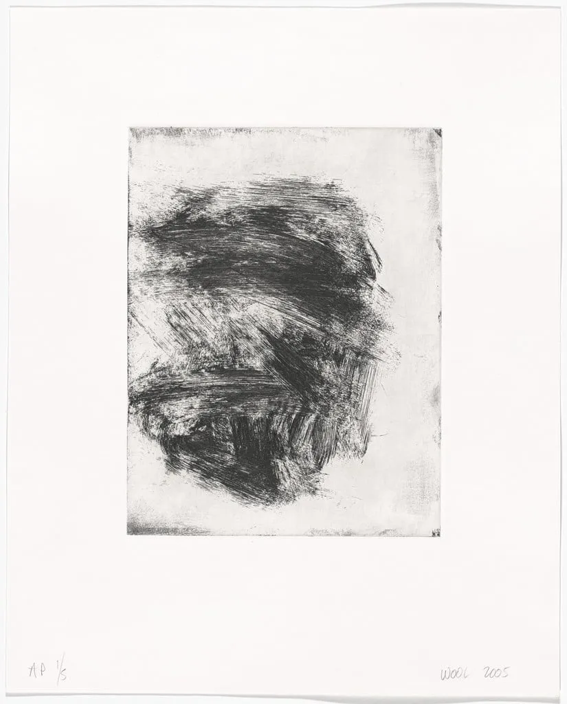Untitled, by Christopher Wool, ink, 2004