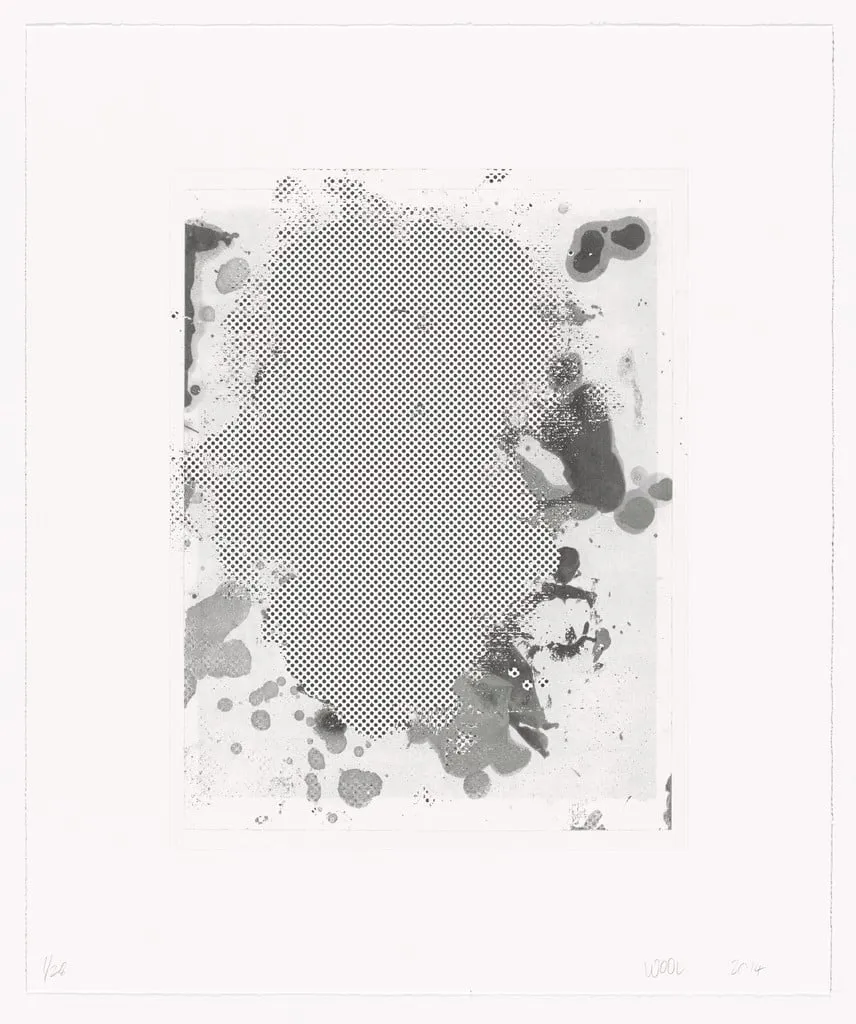 Untitled, by Christopher Wool, ink, 2014