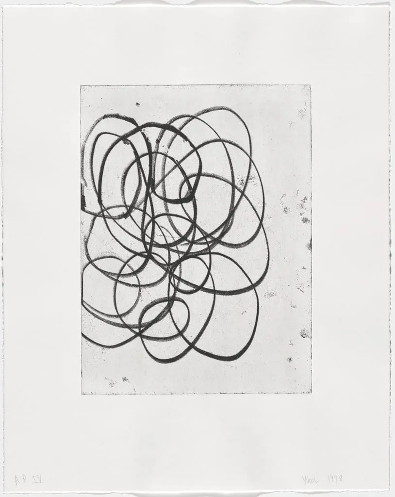 Untitled, by Christopher Wool, ink, 1998
