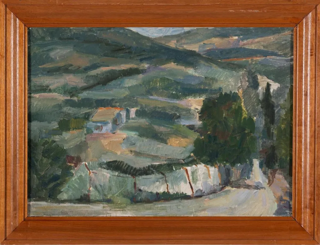 Outdoor study, by Christou Nikos, 1967