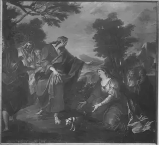 Christus und das kanaanitische Weib, by Nicolas Bertin