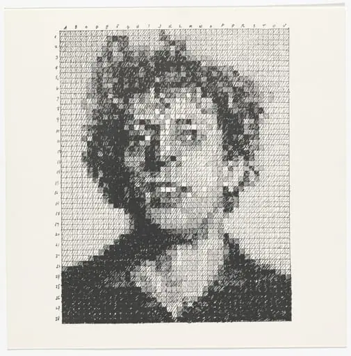 Untitled, by Chuck Close
