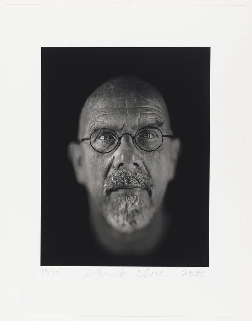 Untitled, by Chuck Close, 2000