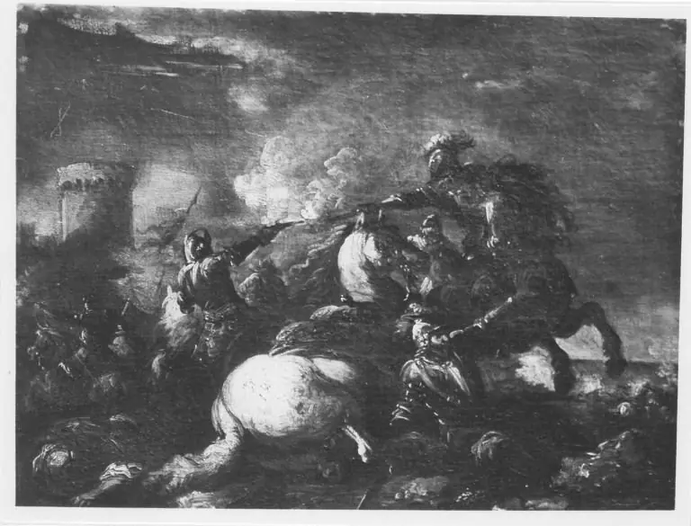 Reitergefecht, by Ciccio Graziani