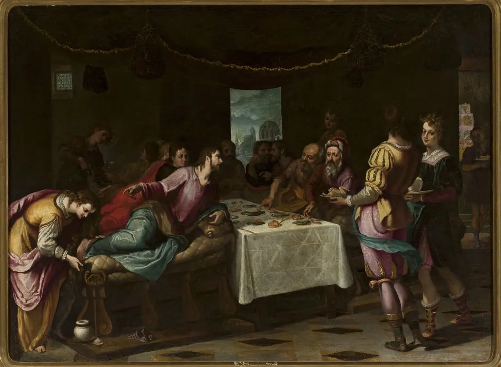 Christ at the house of Simon, by Cigoli