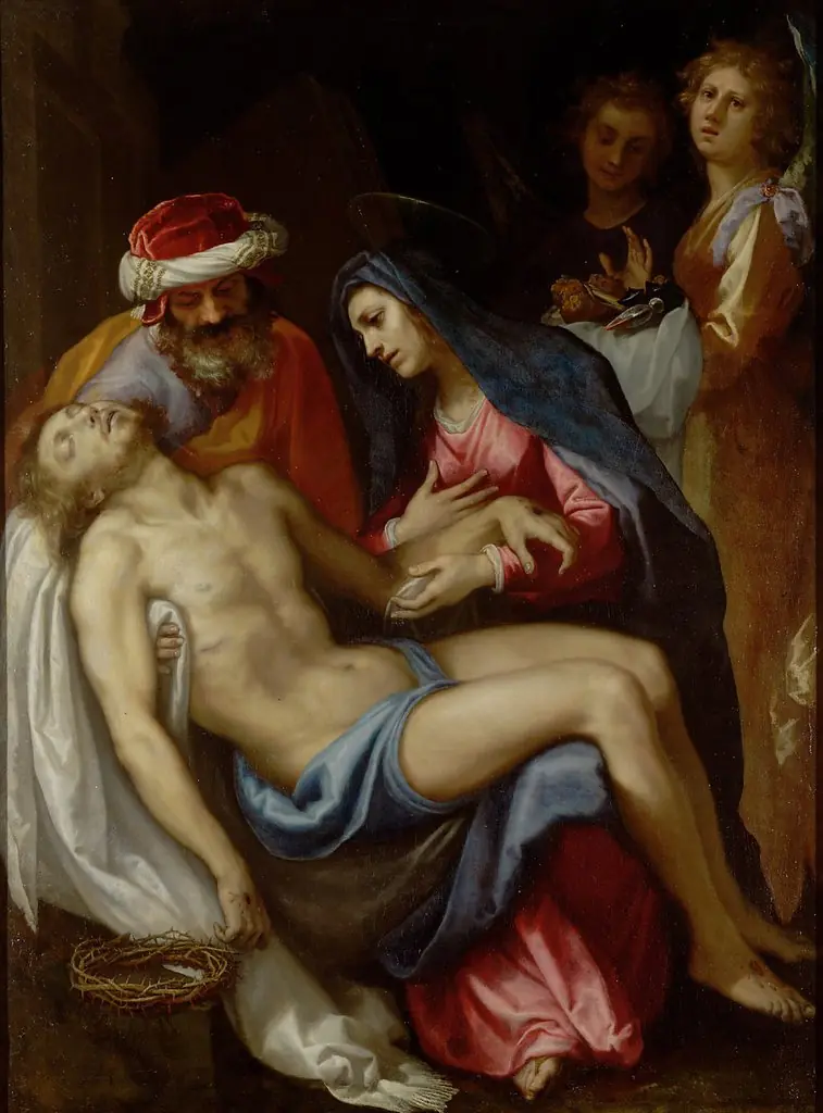 Lamentation of Christ, by Cigoli