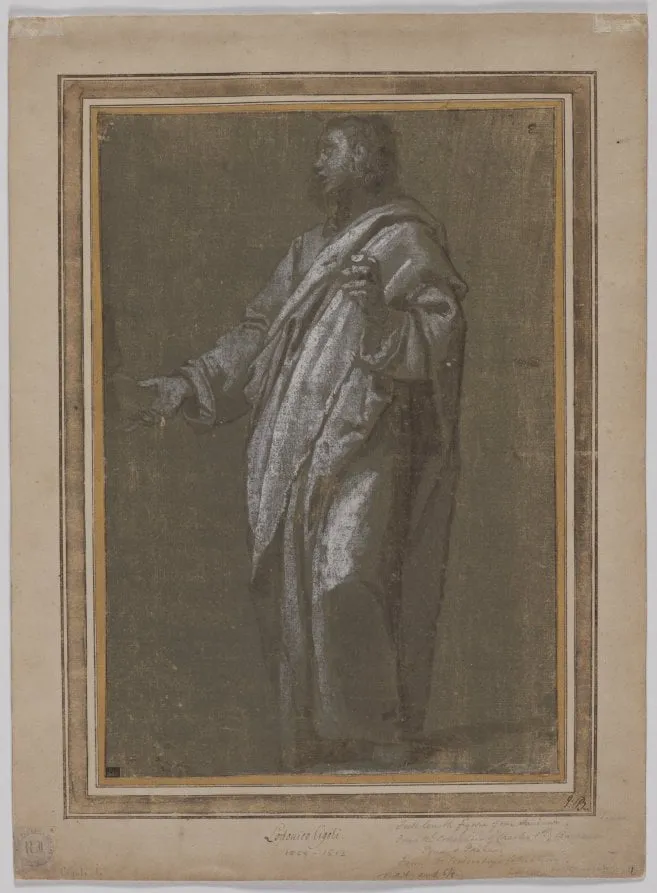 Standing Male Figure, by Cigoli, 1612