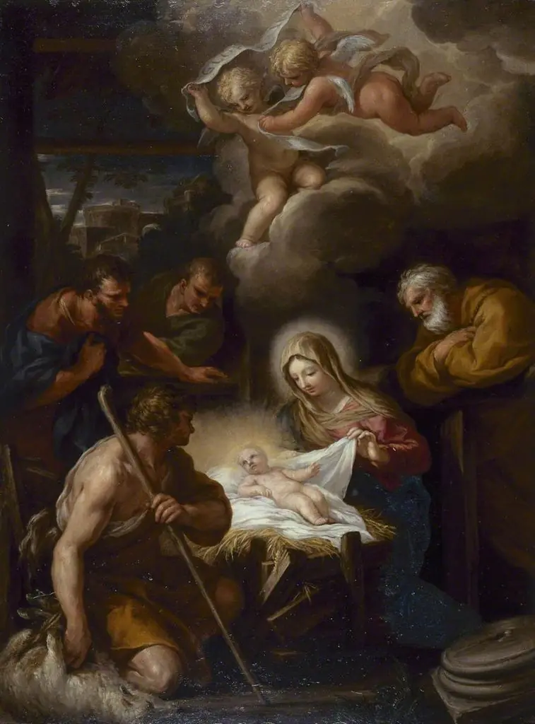 The Adoration of the Shepherds, by Ciro Ferri