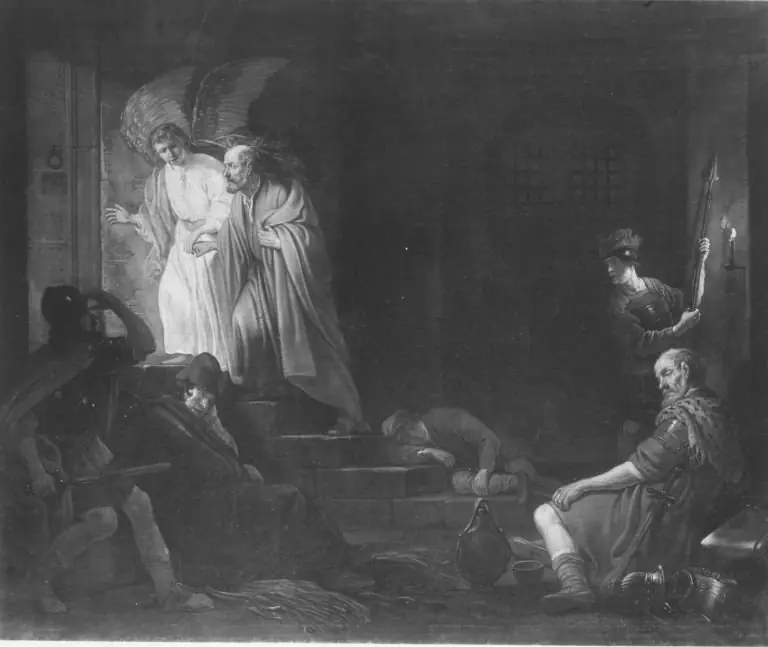 Befreiung des Petrus, by Claes Corneliszoon Moeyaert