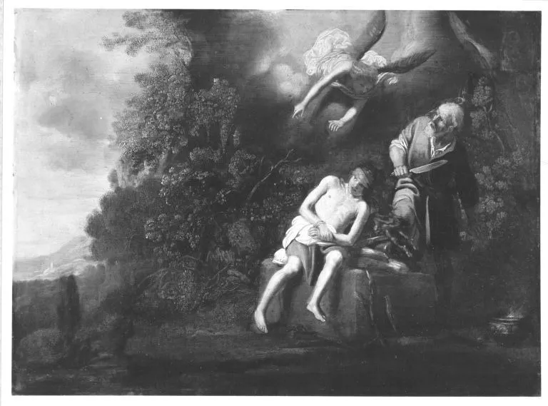 Die Opferung Isaaks (Replik?), by Claes Corneliszoon Moeyaert, unspecified, 1640