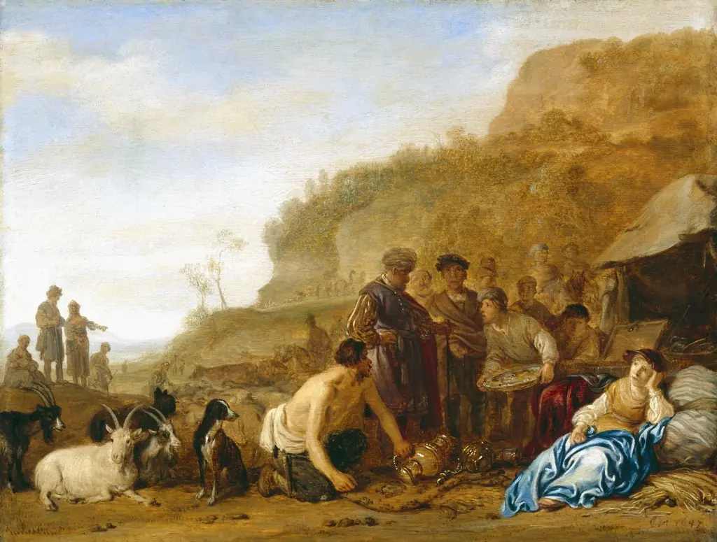 Laban Searching for His Gods, by Claes Corneliszoon Moeyaert
