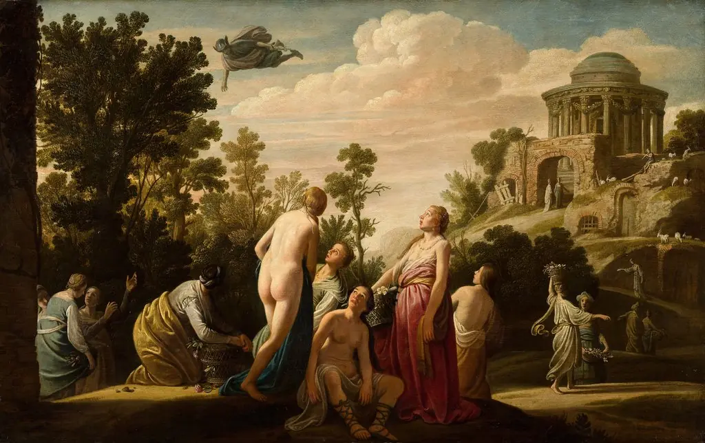 Mercury and Herse, by Claes Corneliszoon Moeyaert