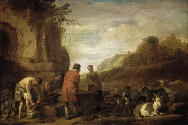 The meeting of Jacob and Rachel