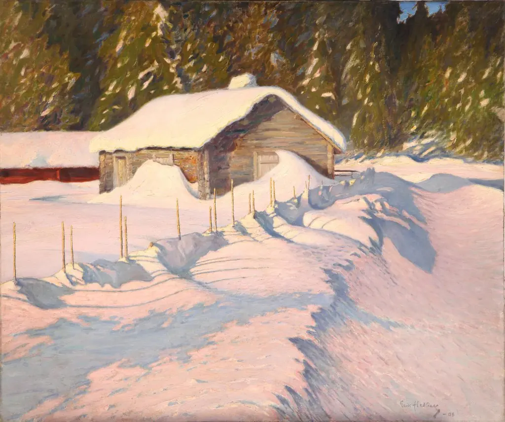 The snow, by Claes Erik Hedberg