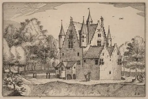 A Castle, by Claes Jansz Visscher
