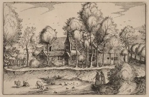 A Pond, by Claes Jansz Visscher