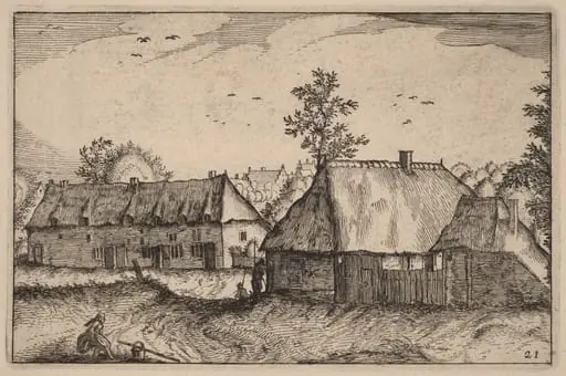 Large Sheds, by Claes Jansz Visscher