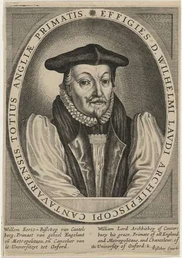 William Laud, Archbishop of Canterbury, by Claes Jansz Visscher