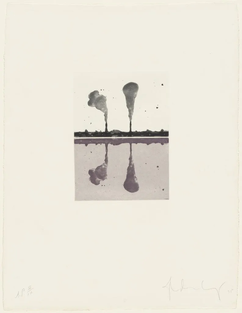 Untitled, by Claes Oldenburg, ink, 1975
