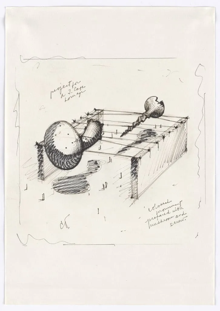 Untitled, by Claes Oldenburg, 1987