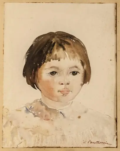 Portret de fetiță, by Clara Cantemir