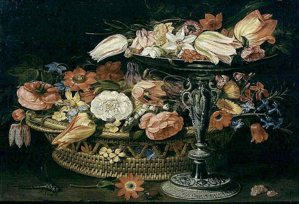 Floral Still Life, by Clara Peeters, 1610