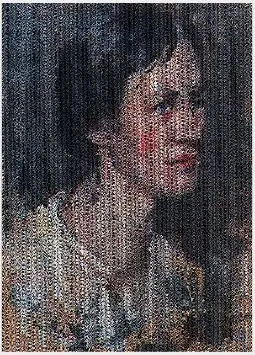 Head and Shoulders of a Woman, by Clare Marsh
