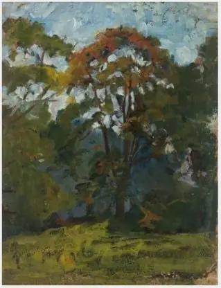 Sketch of Trees, by Clare Marsh
