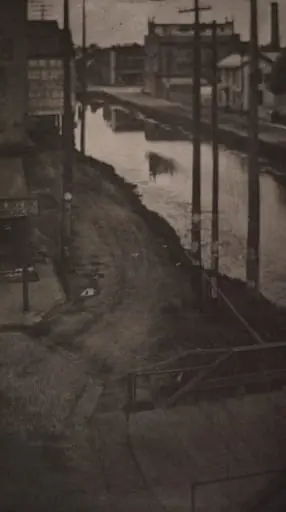 Telegraph Poles, by Clarence H. White