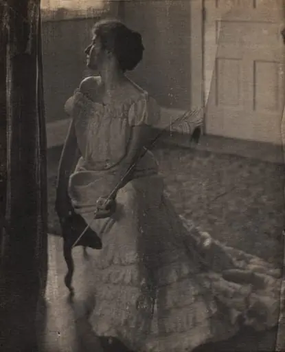 The Peacock Feather, by Clarence H. White
